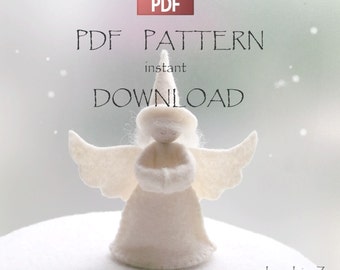 Pattern and Tutorial PDF, LoveLingZ Angel, sewing pattern, instant download