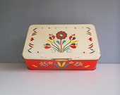Sale......1950s Vintage tin, Italian tin, Collectable vintage tin, Pane degli Angeli, Genova