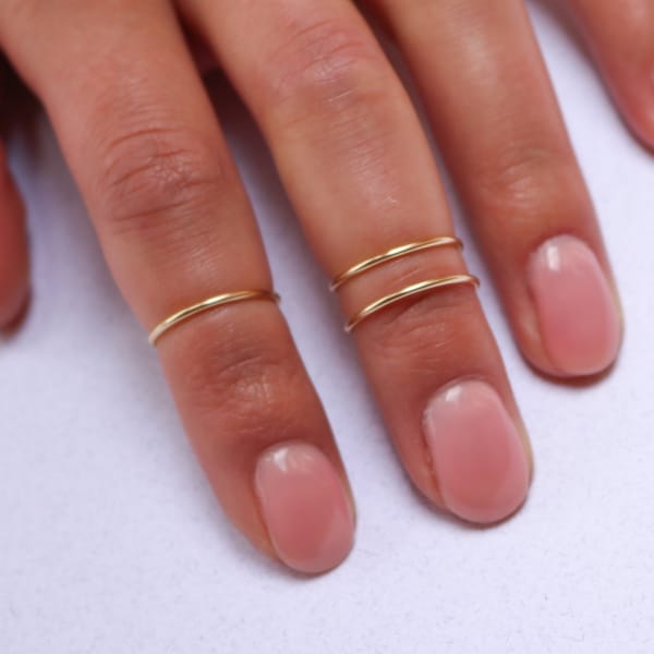 Adjustable Midi Ring Set | Bohemian Knuckle Rings (Set of 3)