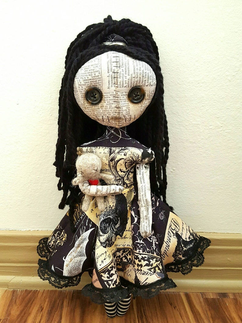 Handmade Voodoo Priestess Doll Etsy