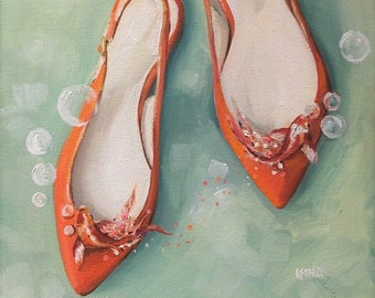 Slingbacks - Fine Art Print