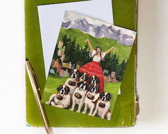 The Songstress of Salzburg Note Card