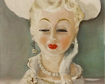 Pearl Earrings - Fine Art Print