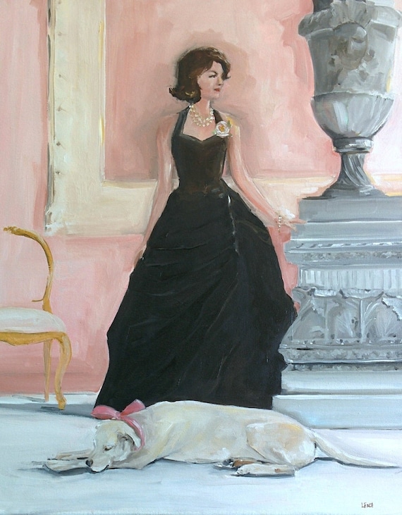 A Quiet Moment - Fine Art Print, Giclée, Giclee Art Print, Original Artwork, Wall Art, French Canvas Studio, Whimsical Art, Dog Art
