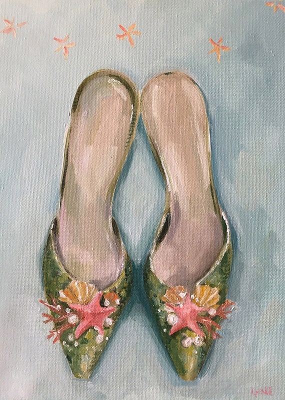 The Mermaid's Slippers - Fine Art Print