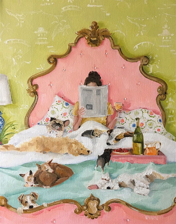 The Saturday Paper - 24 x 30 Art Print