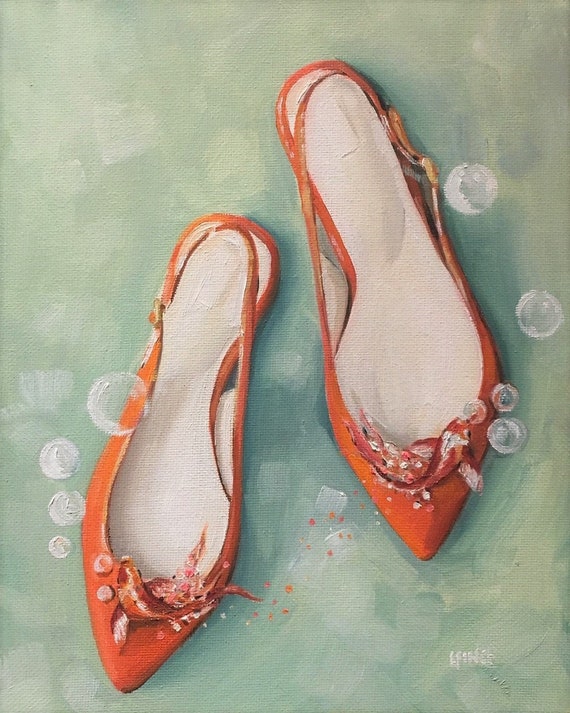 Slingbacks - Fine Art Print