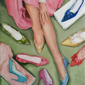 Candy's Coloured Shoes - Fine Art Print