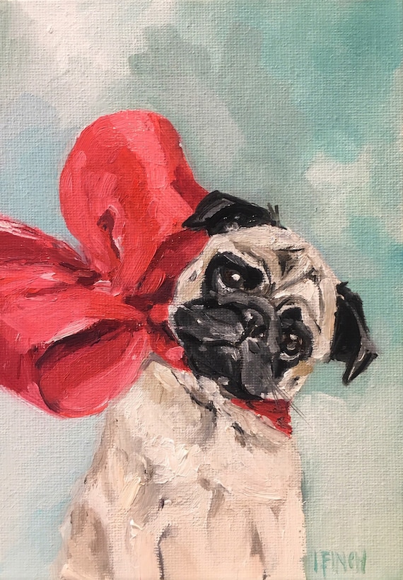 The Big Red Bow - Fine Art Print