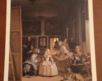 Spanischer Künstler Diego Velázquez, Museums-Postkarte, Die Familie von Philipp I