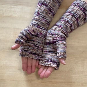 Knitting Pattern - Everyday Fingerless Mitts DIGITAL DOWNLOAD