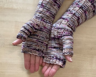Knitting Pattern - Everyday Fingerless Mitts DIGITAL DOWNLOAD