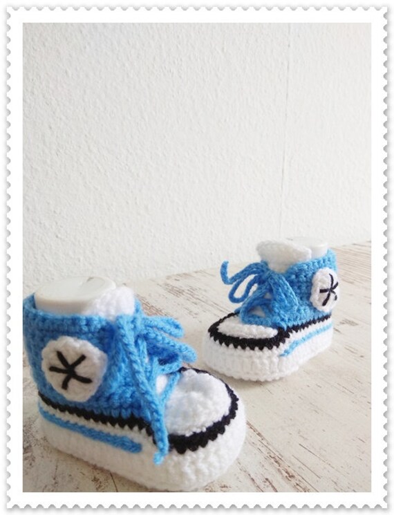 Baby Erstlingsschuhe blau