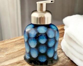 Handmade Ceramic Foaming Soap Dispenser – Porcelain Stoneware