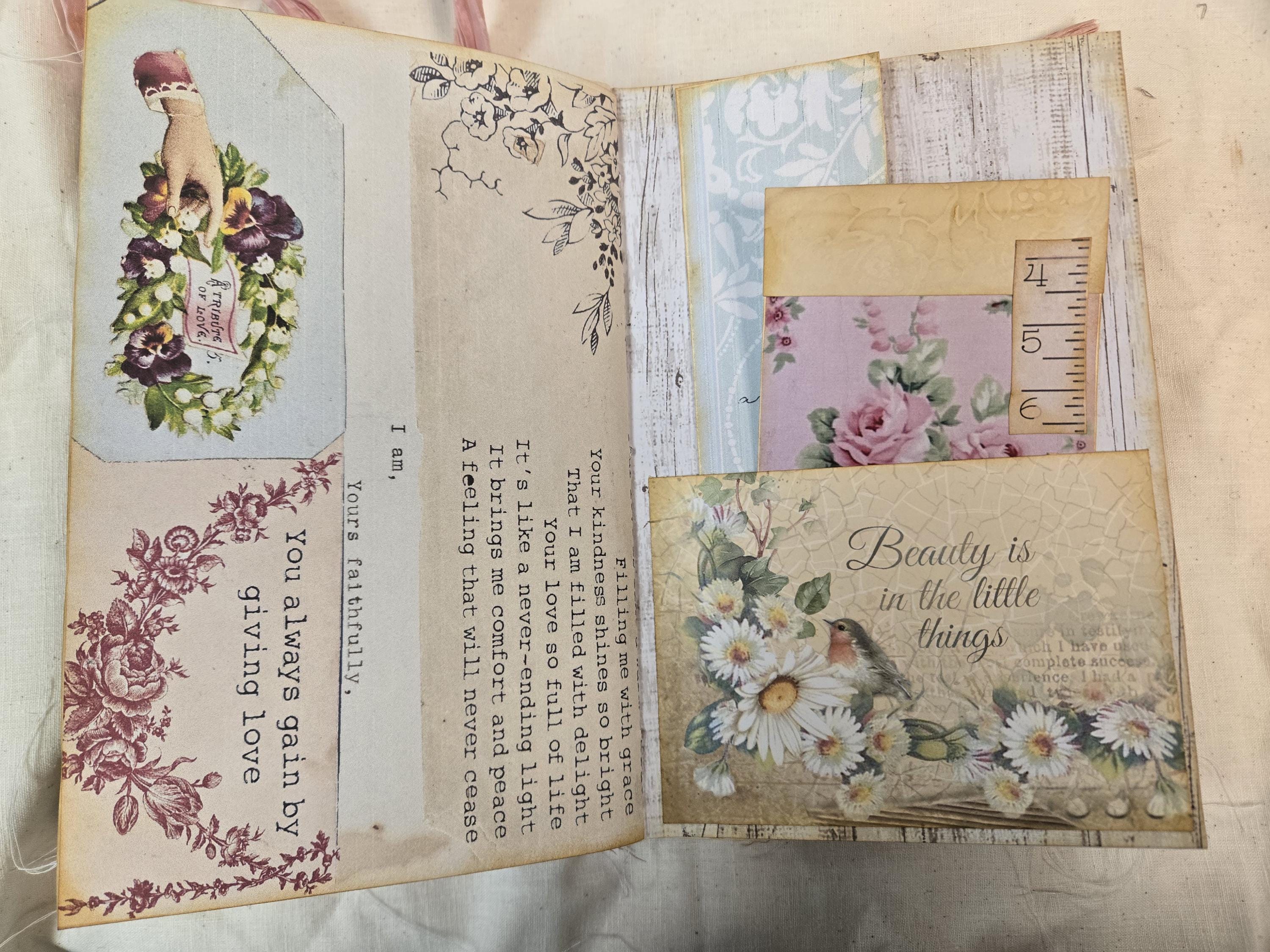 Amity Bloom Love Letters Hard Covered Journal Pink - Etsy