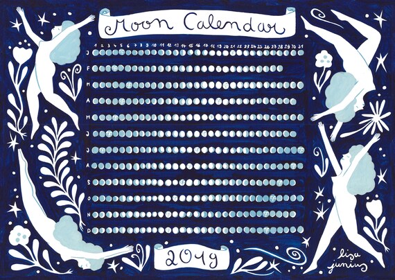 Mondzeichen Kalender 2019 | Kalender