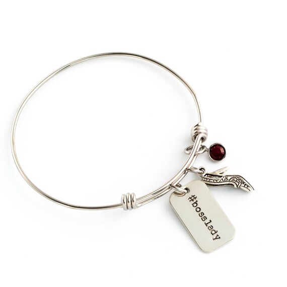 Boss Lady Bracelet Gift for Boss Girl Boss Boss Gift Etsy