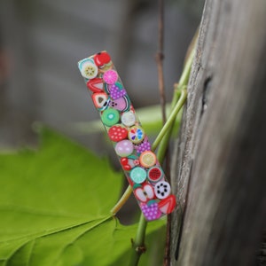 Fruit Acrylic Hair Clip, Summer Fruit Hair Clip, Summer Acrylic Hair Clip