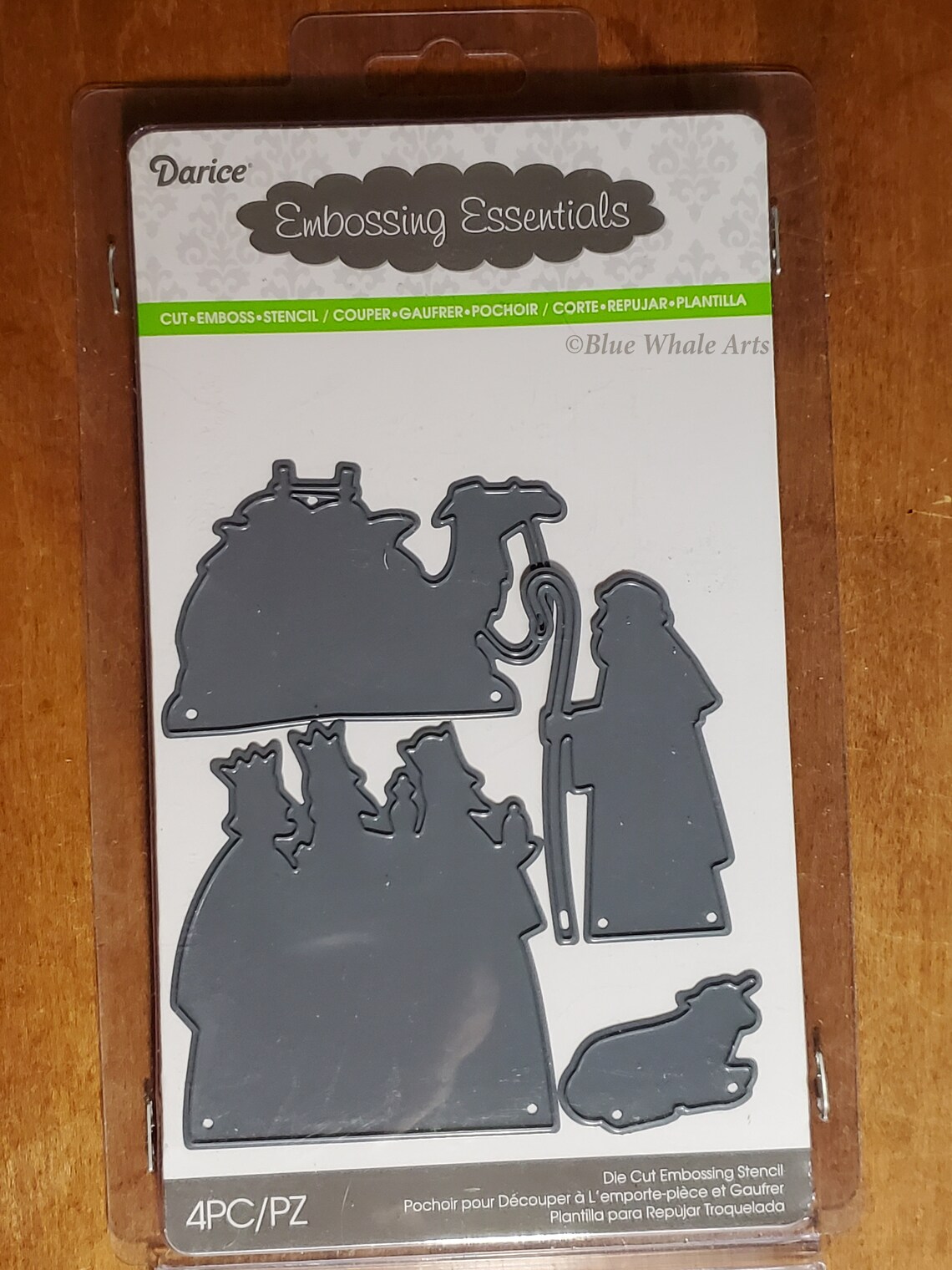 Darice Embossing Essentials Die Cut Embossing Stencil Etsy