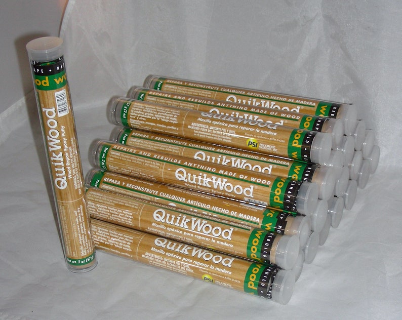 Quikwood Epoxy Putty CASE 24 2 oz Tube Free Shipping Etsy