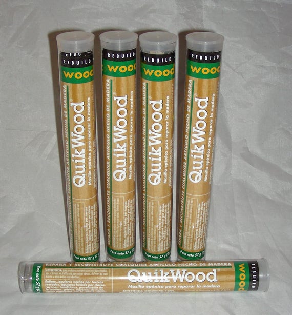 Quik-Wood Epoxy Putty - Single Sticks