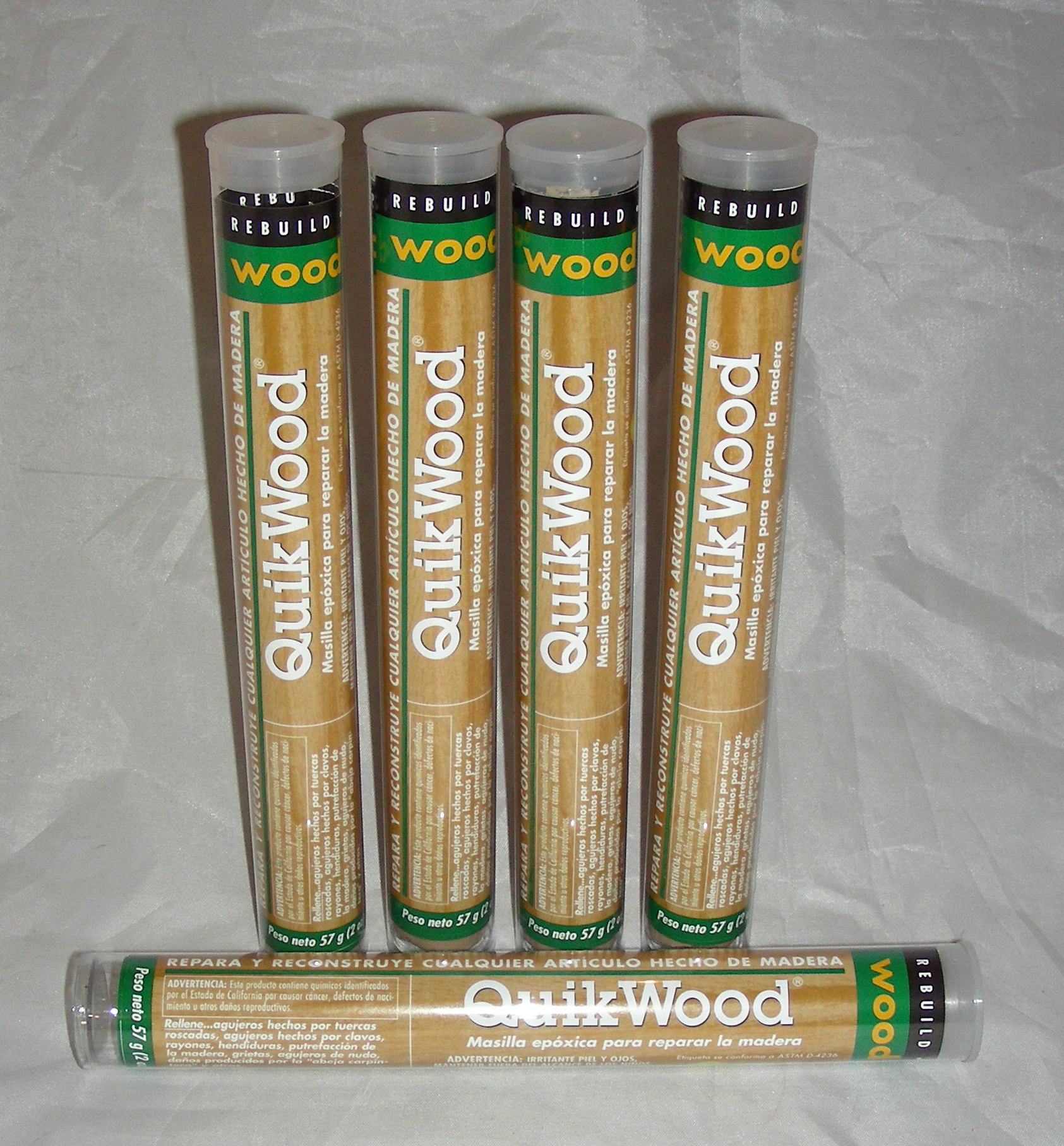 Quikwood Epoxy Putty - One -  2 oz Tube