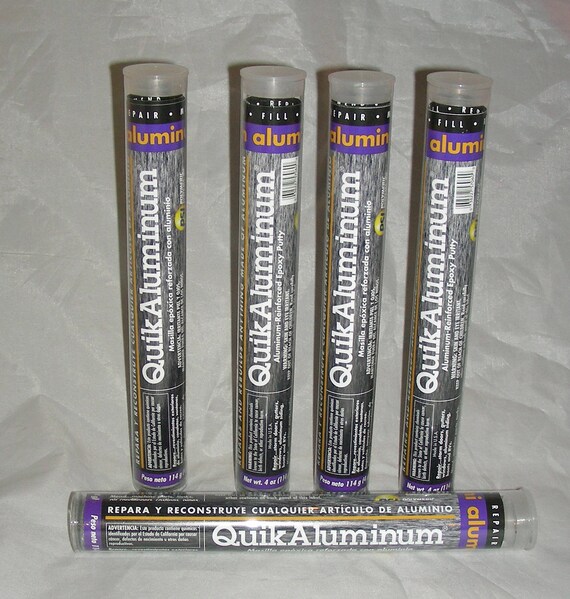 Aluminum Epoxy Putty 2 oz Tube Etsy