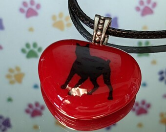 Paws for a Cause Glass Pendant