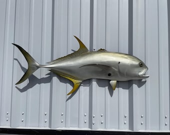 Jack Crevalle Fish Mount - 40 Inches - Half Mount