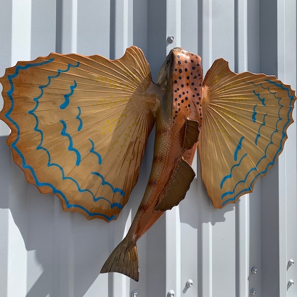 Flying Gurnard Fish Mount - 18" Inches - Full Mount Replica