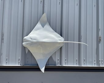 White Cownose Ray Fish Mount - 40 Inches - Half Mount
