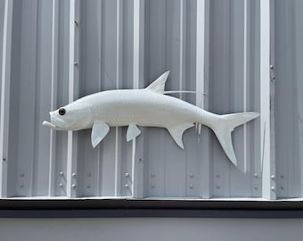 Montaje para sábalo - 40 pulgadas - Blanco brillante - Medio montaje