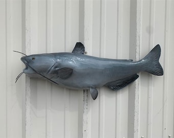 Blue Catfish Fish Mount - 31 Inches - Half Mount