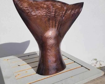 14" Halibut Tail Fish Mount Replica | In Stock | Display On Wall Or TableTop