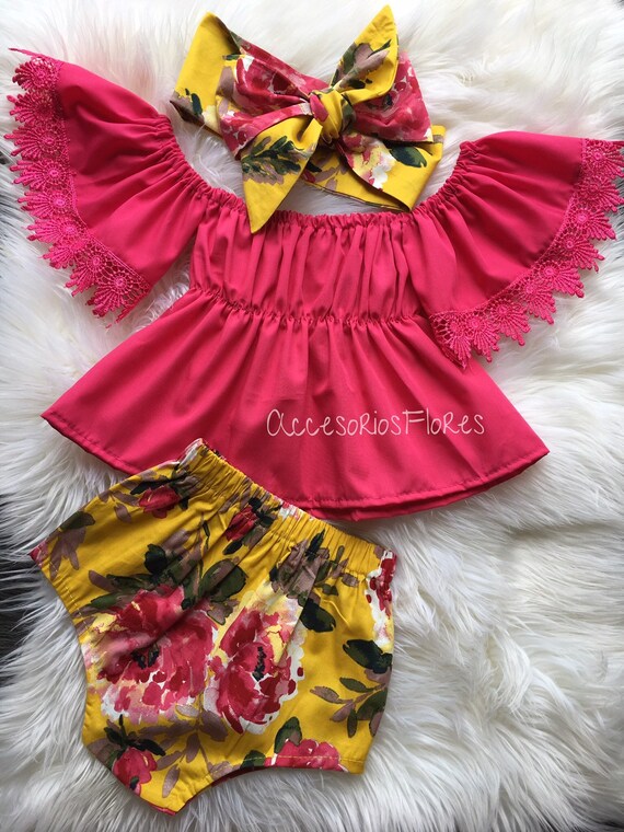 baby tropical outfit