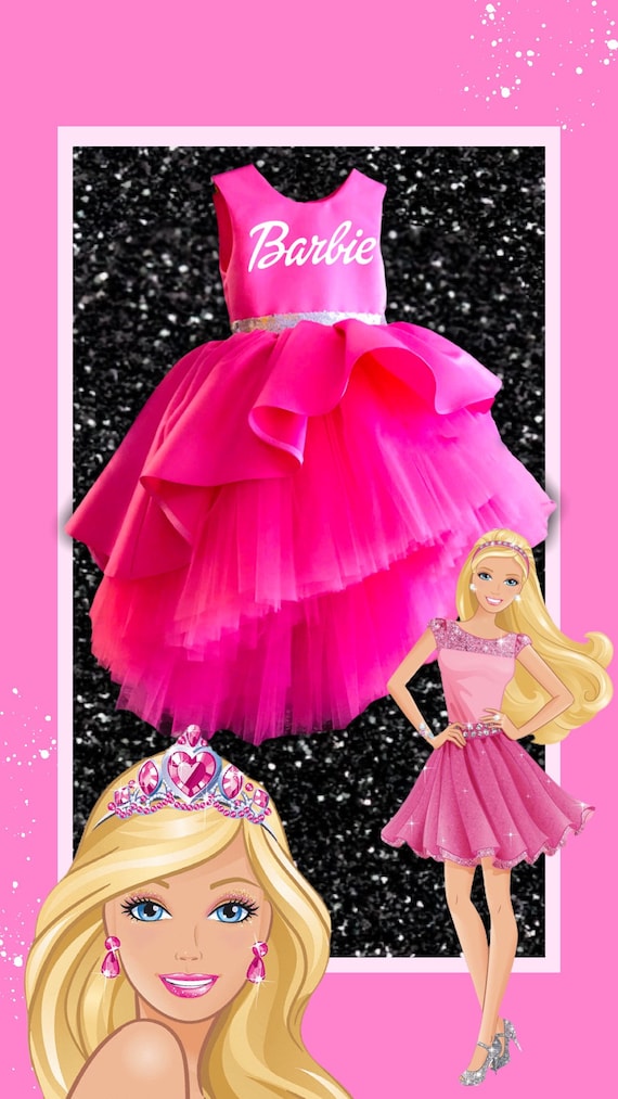 barbie birthday dress for girl