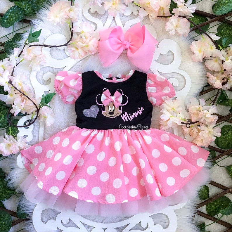 Minnie Mouse Dress Baby Minnie Minnie Birthday Dress Baby Girl Dress Pink Tutu Dress Minnie Mouse Dress Minnie Costume Clothing Clothing Sets Ugaurbanag Com