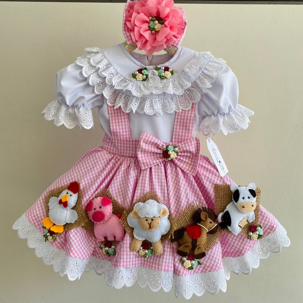 Farm Girl Dress Etsy