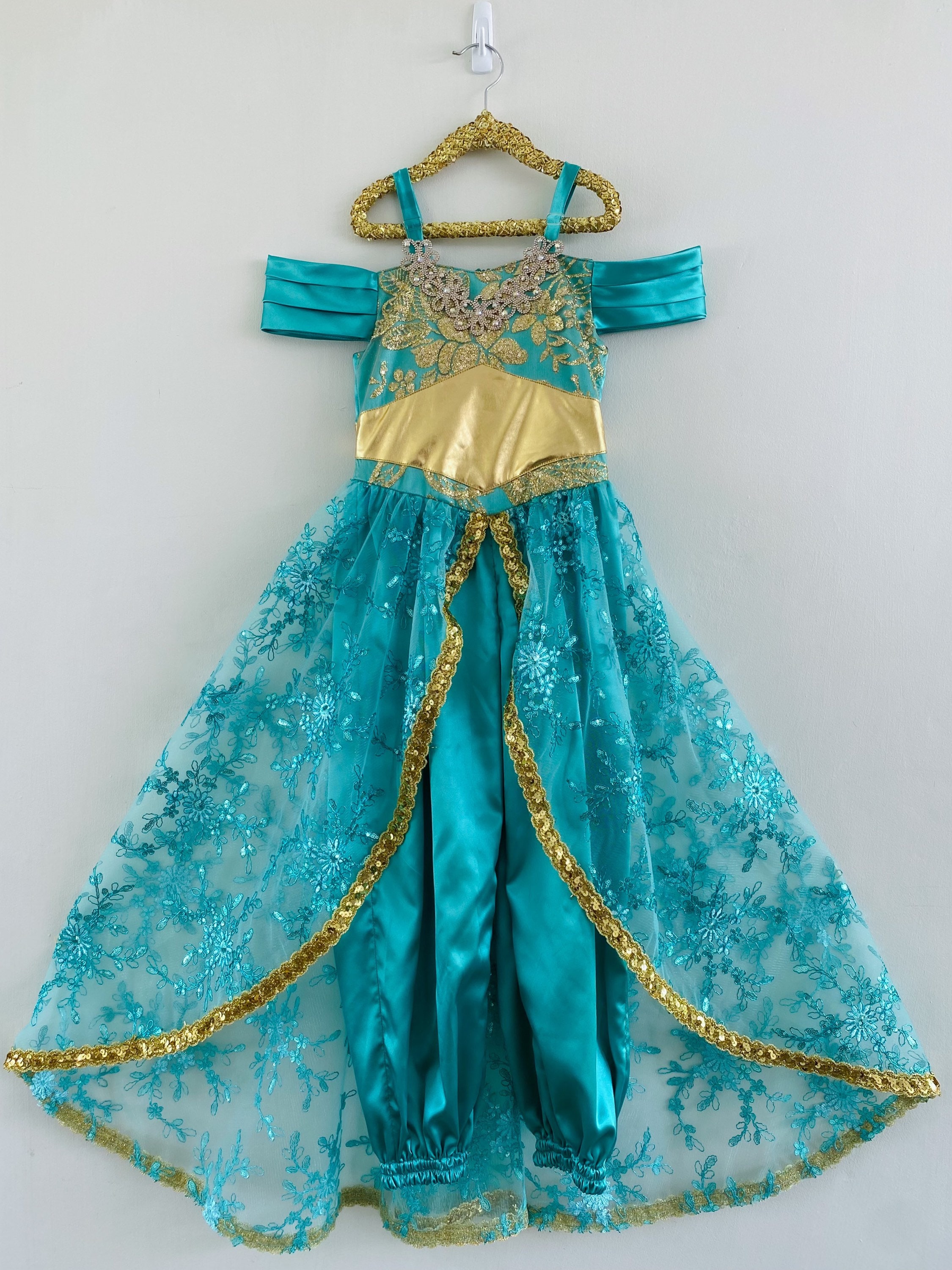 Jazmin Aladdin Vestidos De JazmÃn Para NiÃ±as Disfraz De Jazmin En