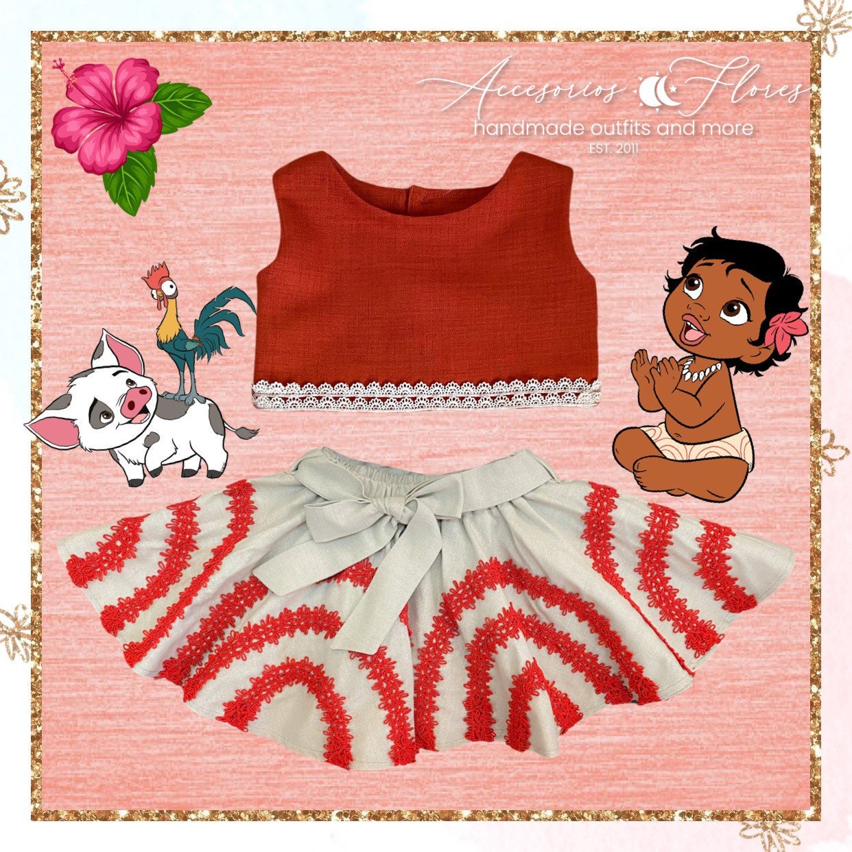 Vestido Infantil Menina Festa Aniversário Bebe Moana Baby em Promoção na  Americanas