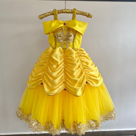 Beauty and the Beast Dress/belle Luxury Dress /princess - Etsy