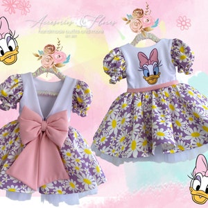 Vestido de pato Daysi / Vestido de ratón Daysi y Minnie / 1er viaje de disney / traje de disney / inspirado en disney