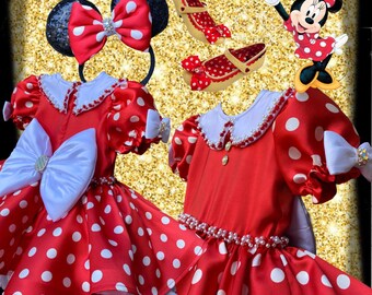 Vestido de minnie - Etsy México Vestido de minnie - Etsy México