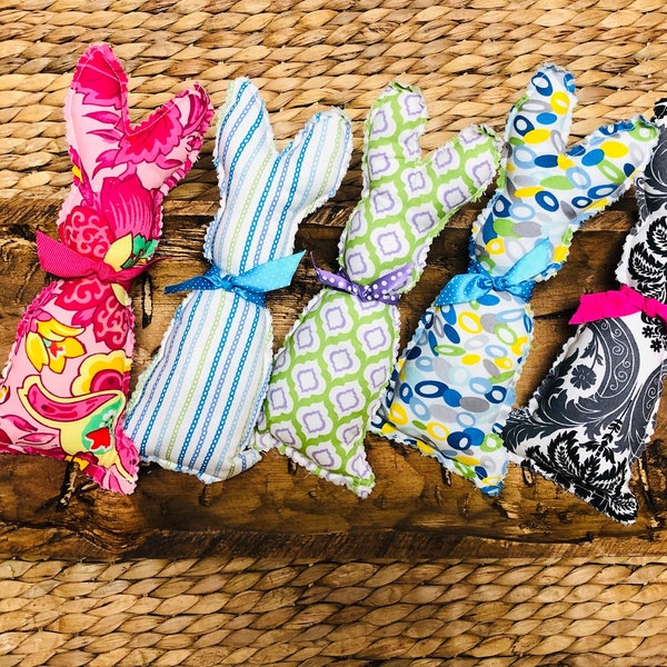Fabric Bunnies/Easter Bunnies/Cloth Bunnies
