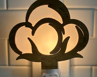Cotton Boll Night Light/Cotton Boll Gifts