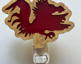 Gamecock Night Light/USC Night Light/Rooster Night Light
