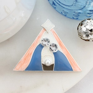Enamel Nativity Pin/Pendant/Christmas Nativity Pin
