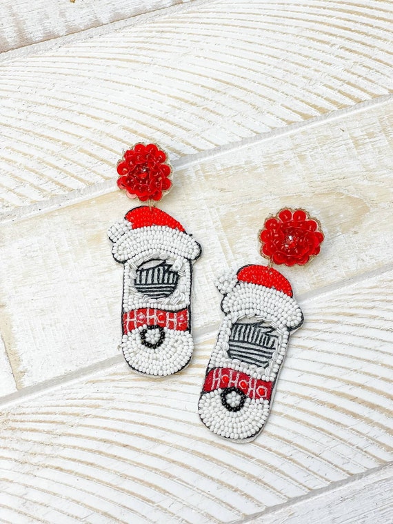 Christmas Claw Hard Seltzer Beaded 
