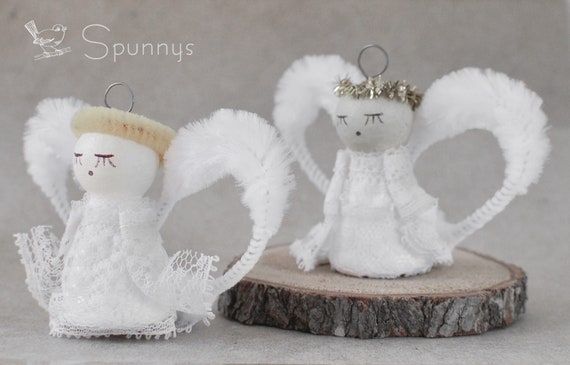 Pack of 11 Spun Cotton Peg Dolls 47 Mm Tall SPUNNYS Etsy UK