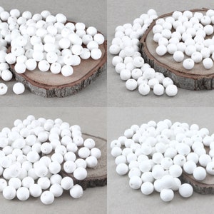 Styrofoam Mini Micro Beads Balls Fill for Slime or Floam Extra Small White  